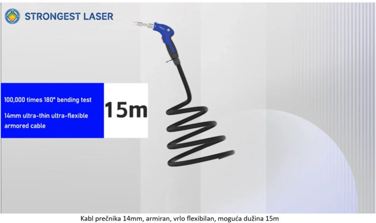 STRION LASER 9 15 m kabl lasersko zavarivanje