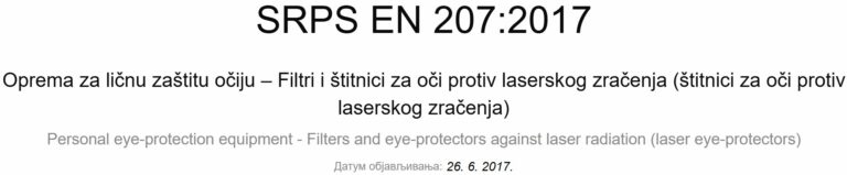 en 207 lasersko zavarivanje